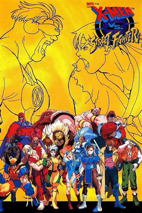 X-Men vs Street Fighter: Clashing Worlds and Unleashing Mutants!